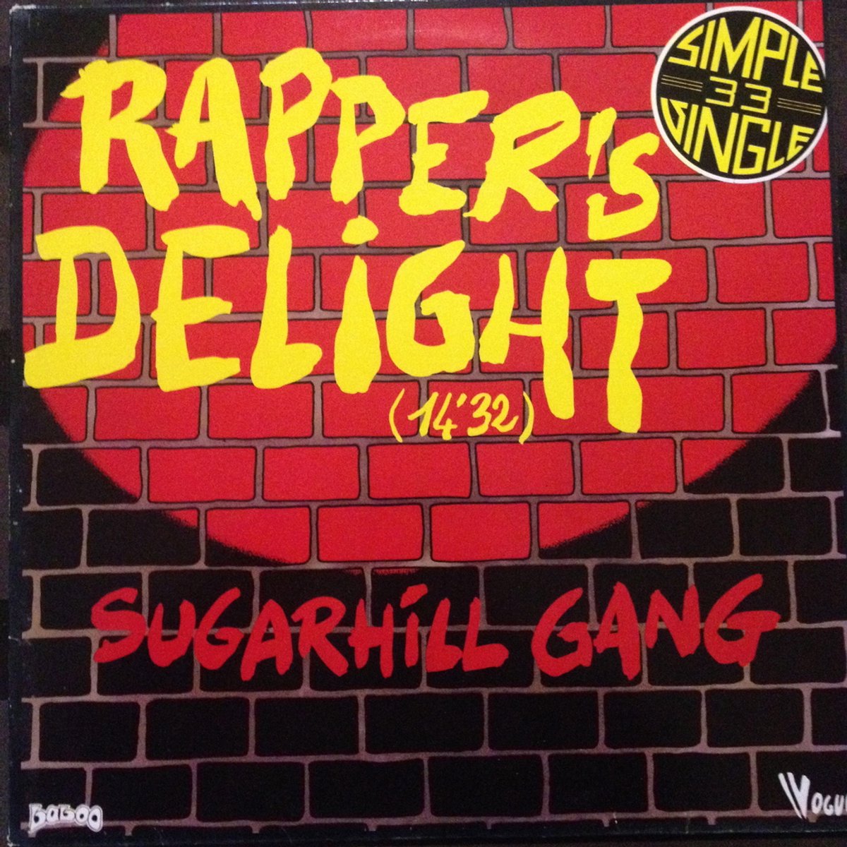 The Sugarhill Gang - Rapper's Delight (12" Single)