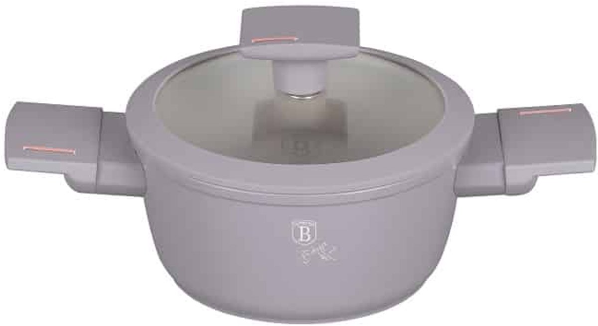 Berlinger Haus 8286 - Kookpan met deksel - 14 cm - Taupe collection - 0.7 liter