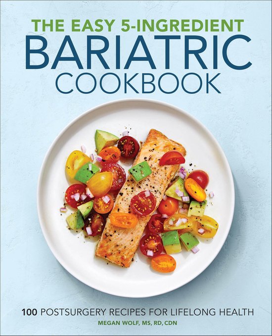 The Easy 5-Ingredient Bariatric Cookbook - cover