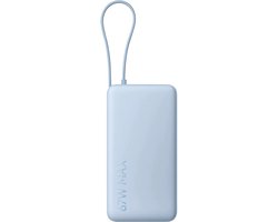 Xiaomi 67W Power Bank 20000 (Integrated Cable) - 20000 mAh - 67 W snelladen - Geïntegreerde USB-C-kabel - IJsblauw