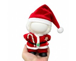 Poppenkleding Kerst set - Kleding geschikt voor labubu (13-17cm) en andere poppen - Kleren / Outfit