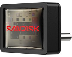 SanDisk - USB-C Stick - Extreme Fit - USB-C - 400MB/s leessnelheid - 128GB