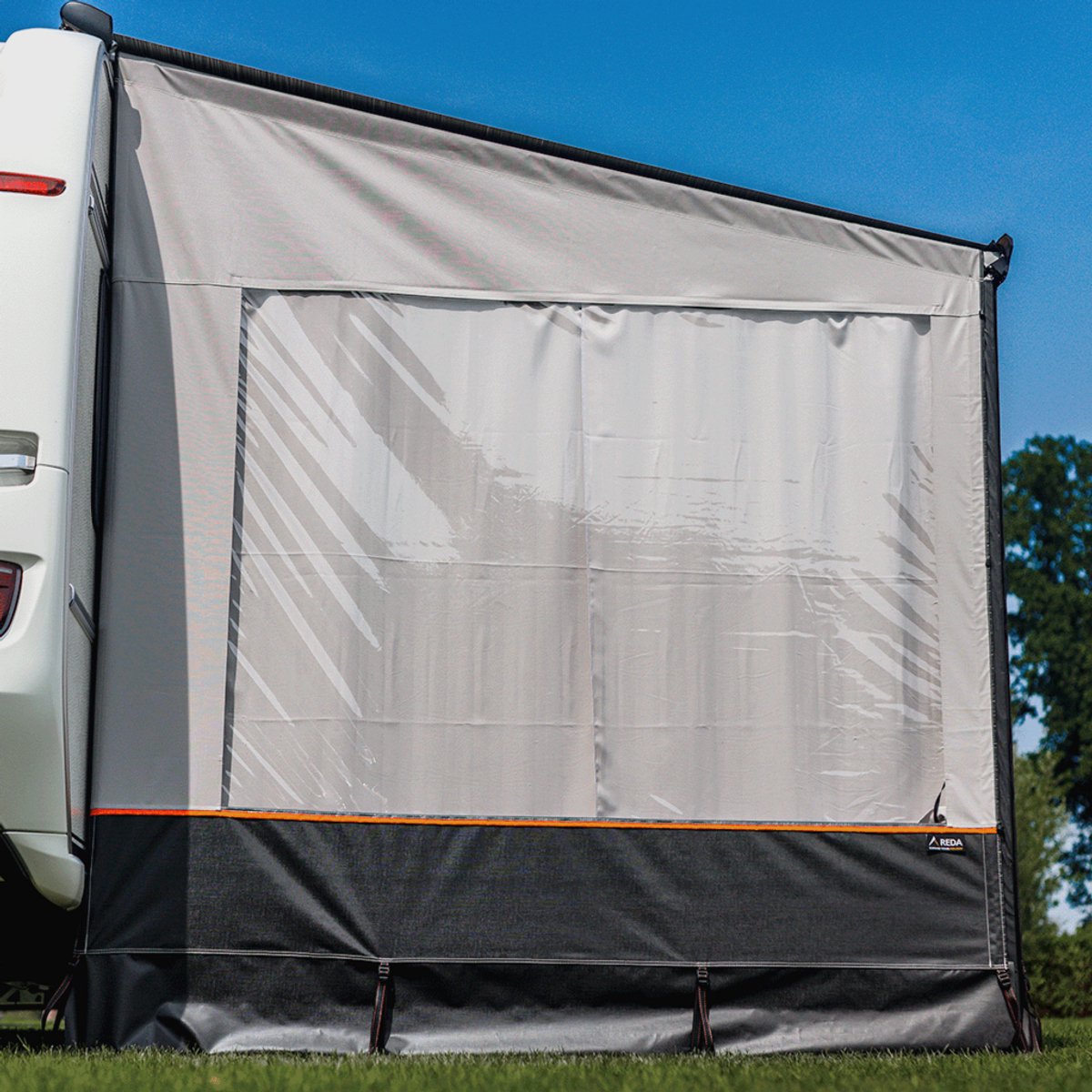 Reda Adventure Gordijnenset Zijwand grijs 250