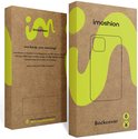 Emballage imoshion, fabriqué à partir de 70% de papier recyclé, avec une illustration d'une coque de téléphone.