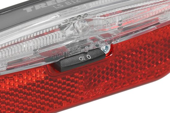 LED Achterlicht voor Fietsen - StVZO Goedkeuring, Batterij Aangedreven, Montage op Bagagedrager — afbeelding 3
