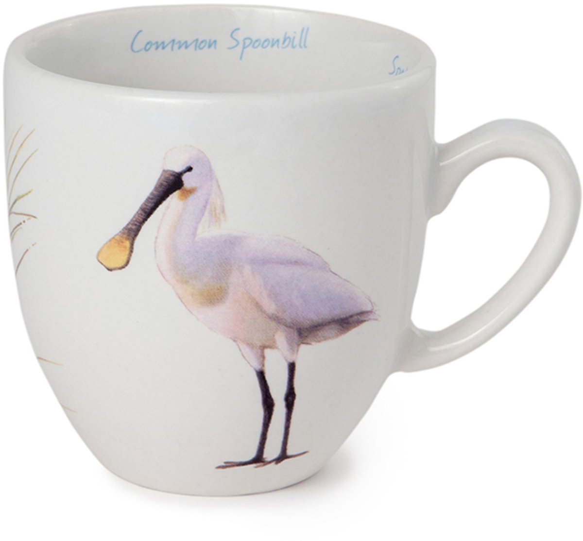 CJ Wildlife - Mok Lepelaar - Elwin van der Kolk - Getekend door Elwin van der Klok - 310ml - Keramiek - Vaatwasser bestendig