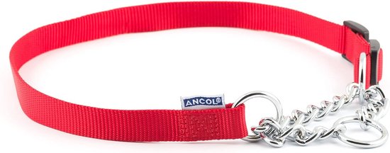 Hondenhalsband met licht in gesp L