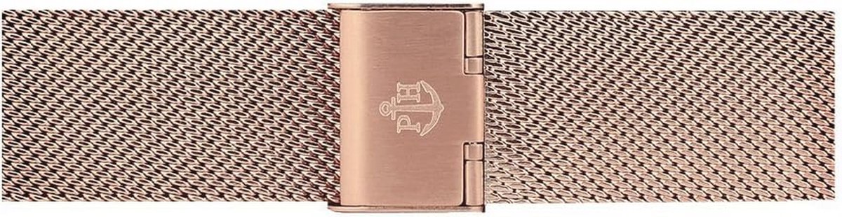 Horlogebandje van roestvrij staal - mesh - metaal, 20 mm - Trendy en stijlvol