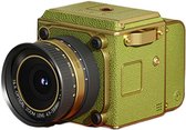 Retro mini CCD-camera, 4K digitale camera met dubbele lens, 3 MP foto's, 16x zoom, OTG-deling, compacte ABS-behuizing, ideaal voor studenten en contentmakers - met 32GB geheugenkaart (groen)