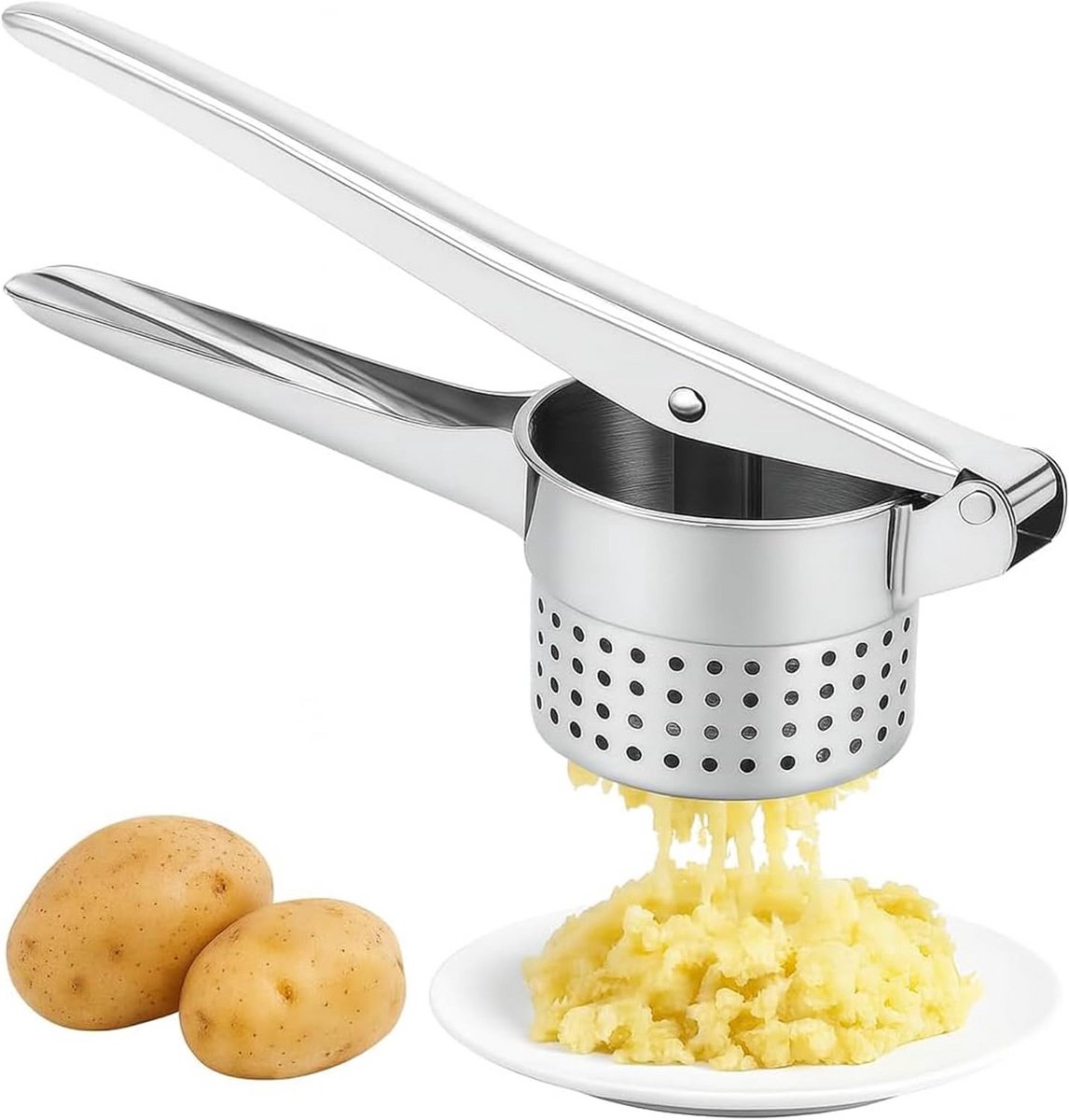 Professionele Aardappel Mash Machine RVS - Voor Zachte Puree, Groente- en Fruitpers