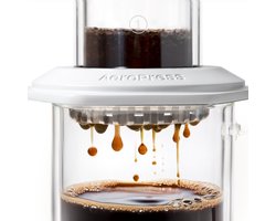 Premium Koffiezetapparaat Glas & RVS - Alles-in-één Espresso, Filter en French Press