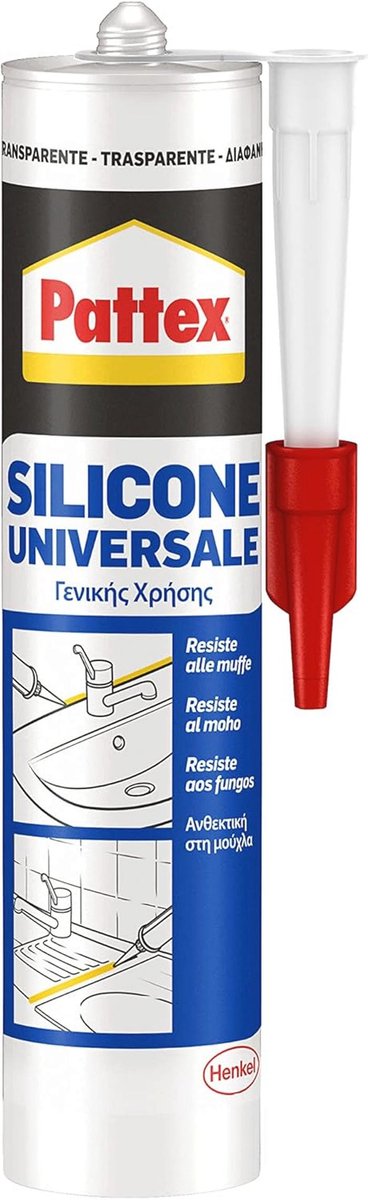 Universale siliconenkit voor binnen en buiten - 280 ml