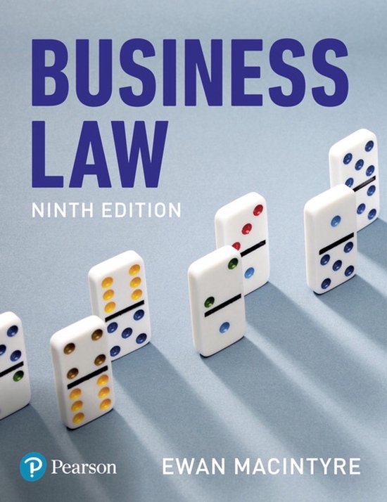 Business Law, 9th edition - cover
