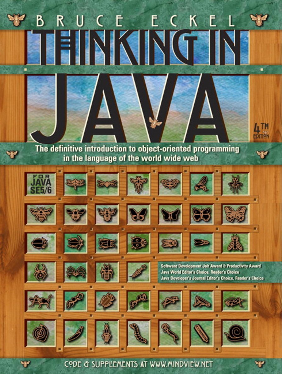 Omslag van Thinking In Java 4th