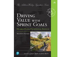 Omslag van Addison-Wesley Signature Series (Cohn)- Driving Value with Sprint Goals