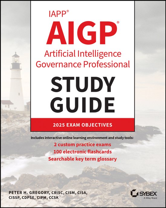 Sybex Study Guide- IAPP AIGP Artificial Intelligence Governa ... - cover