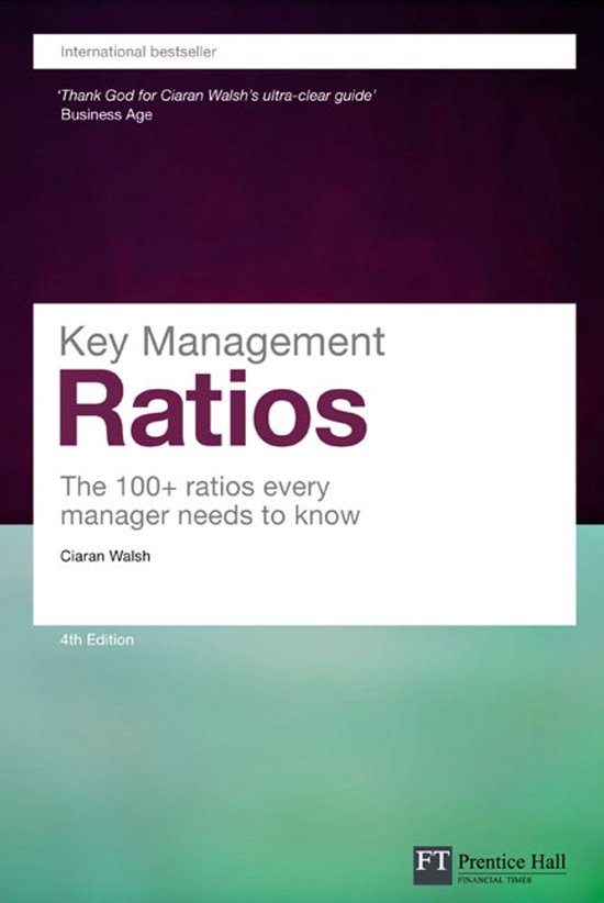 Financial Times Series - Key Management Ratios - cover