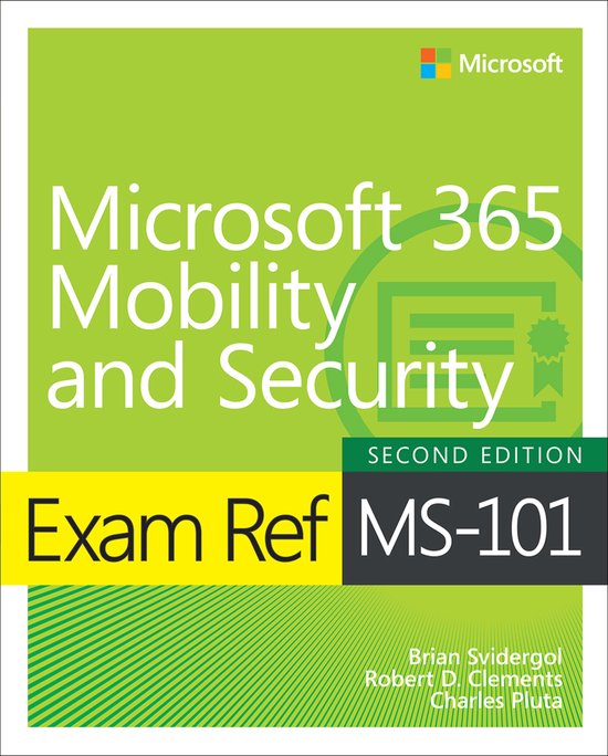 Exam Ref- Exam Ref MS-101 Microsoft 365 Mobility and Securit ... - cover