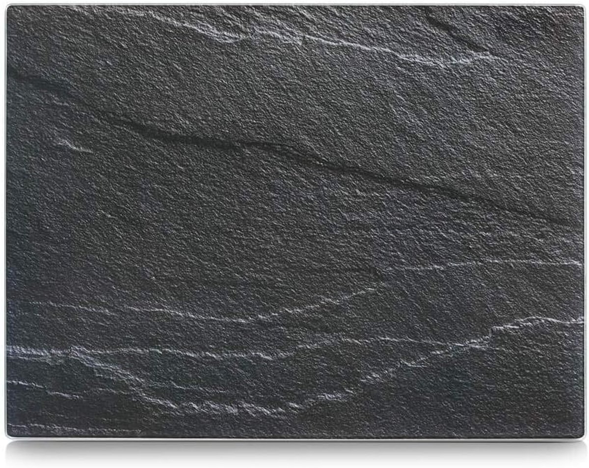 Famanu - Glazen Snijplaat – Antislip – Transparant Ontwerp