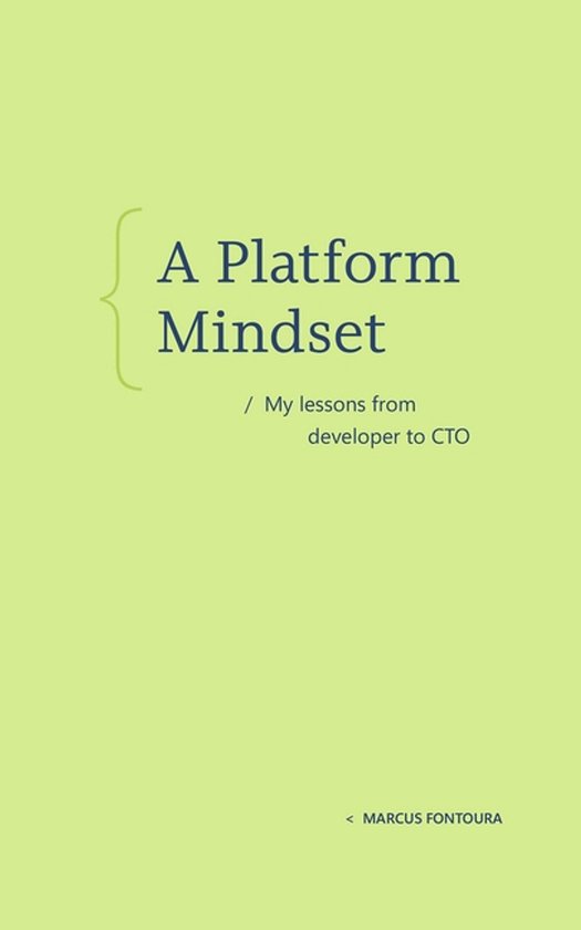 A Platform Mindset - cover