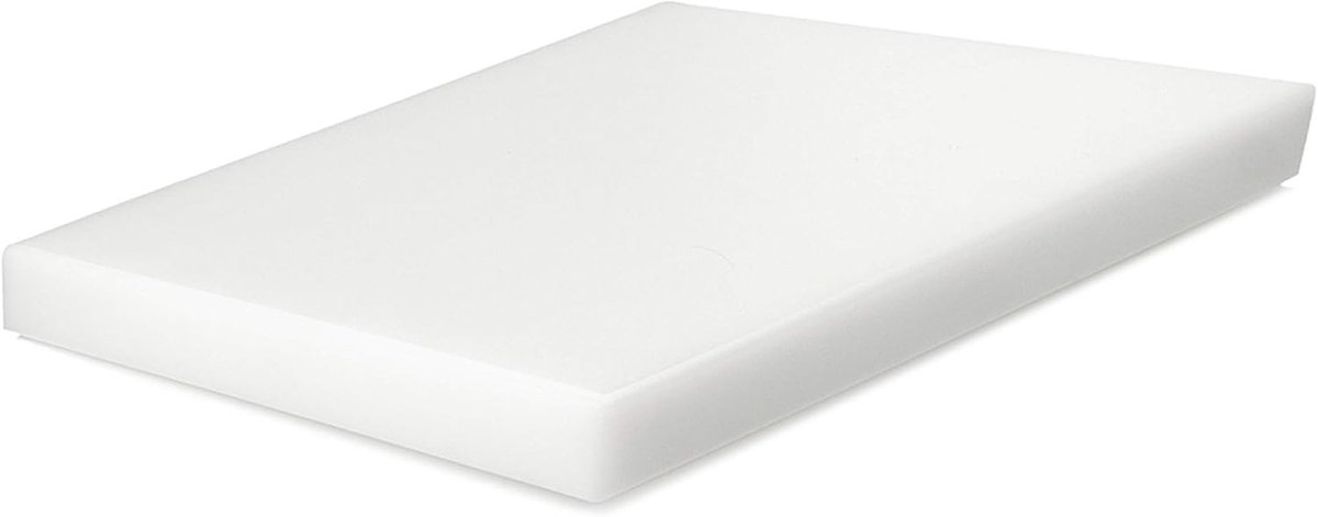 Famanu - Snijplank Kunststof – Wit – 32x27x2 cm – Hygiënisch Design