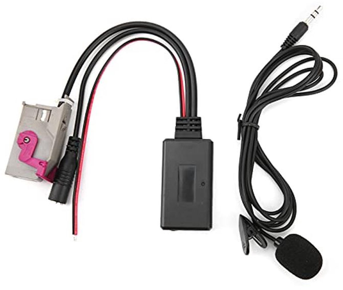 Bluetooth AUX Adapter met Microfoon voor Auto - Geschikt voor Audi