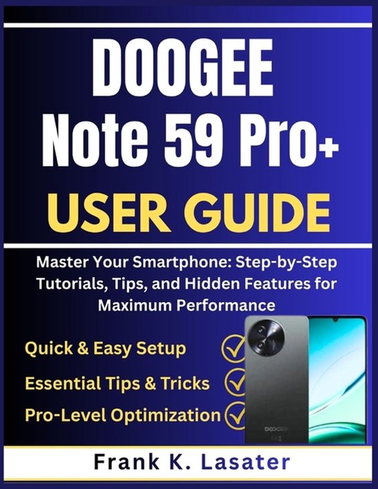 DOOGEE Note 59 Pro+ User Guide - cover