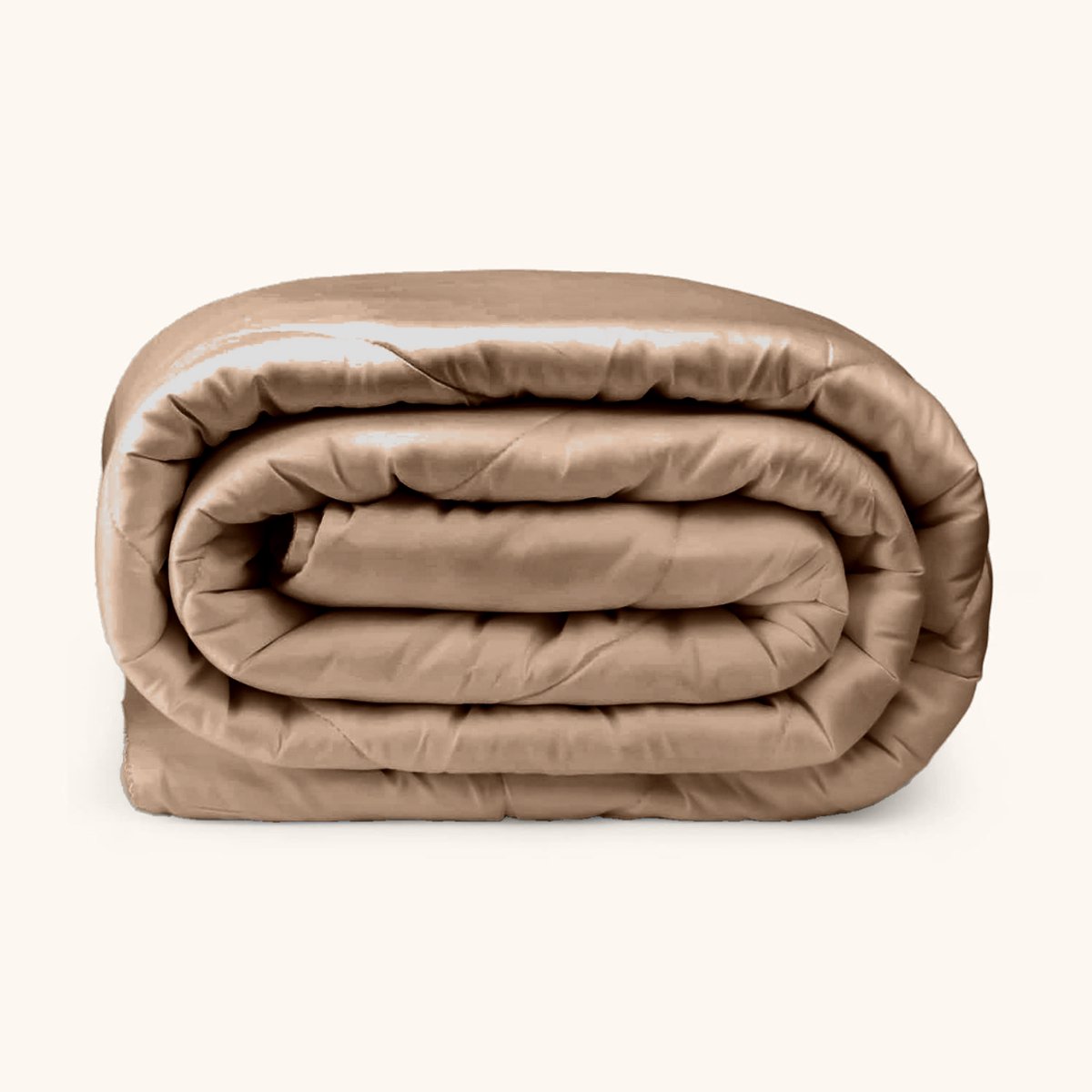 Y-NOT - Dekbed Zonder Overtrek 100% Bamboe 240x220 Nude - Lits Jumeaux - Wasbaar Dekbed - Hoesloos dekbed - Dekbed met vaste overtrek - 30 dagen proefslapen - Duurzaam - Organic