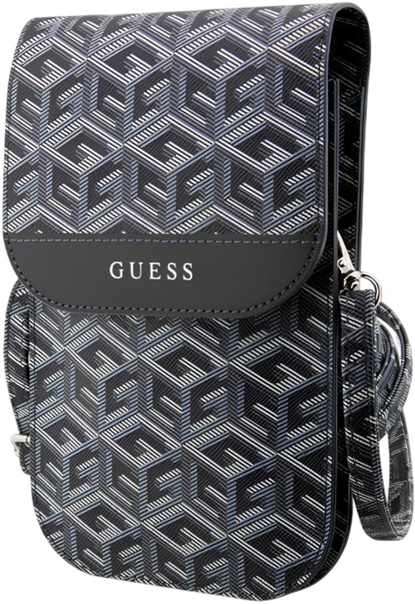 Guess PU G-Cube Heuptas (Scherm tot 7 Inch) - Zwart