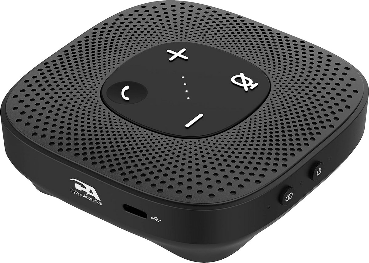 Draadloze Speakerphone met 360 Graden Ruisonderdrukking Microfoon voor Vergaderingen