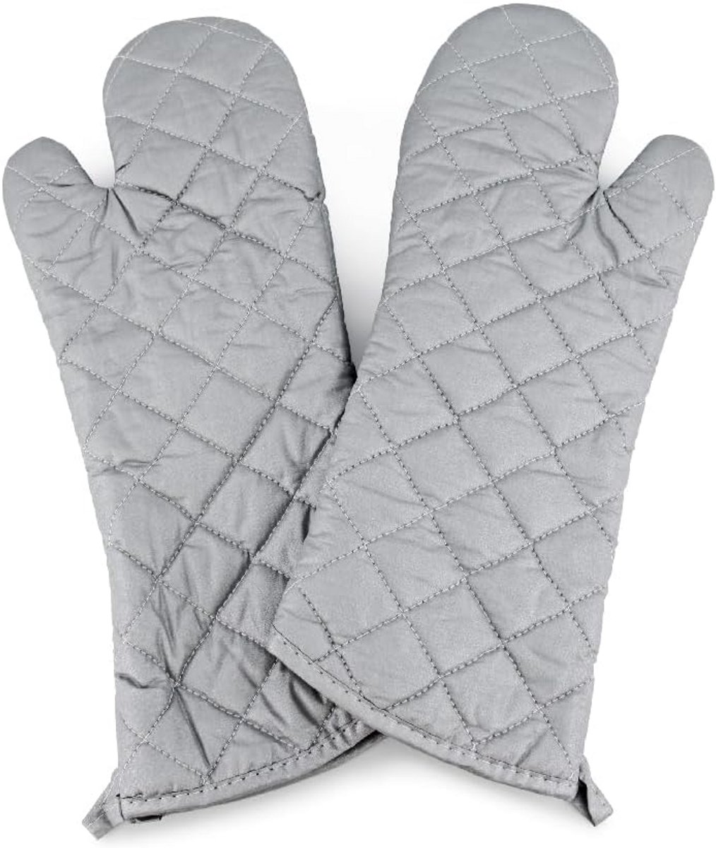 Hittebestendige Ovenhandschoenen voor Koken en BBQ - Lange en Brede Oven Mitts