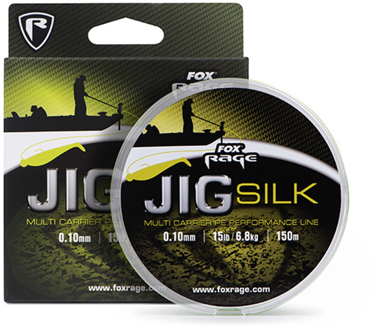 Fox Rage Jig Silk 150m - Maat : 0.13mm - 20lb