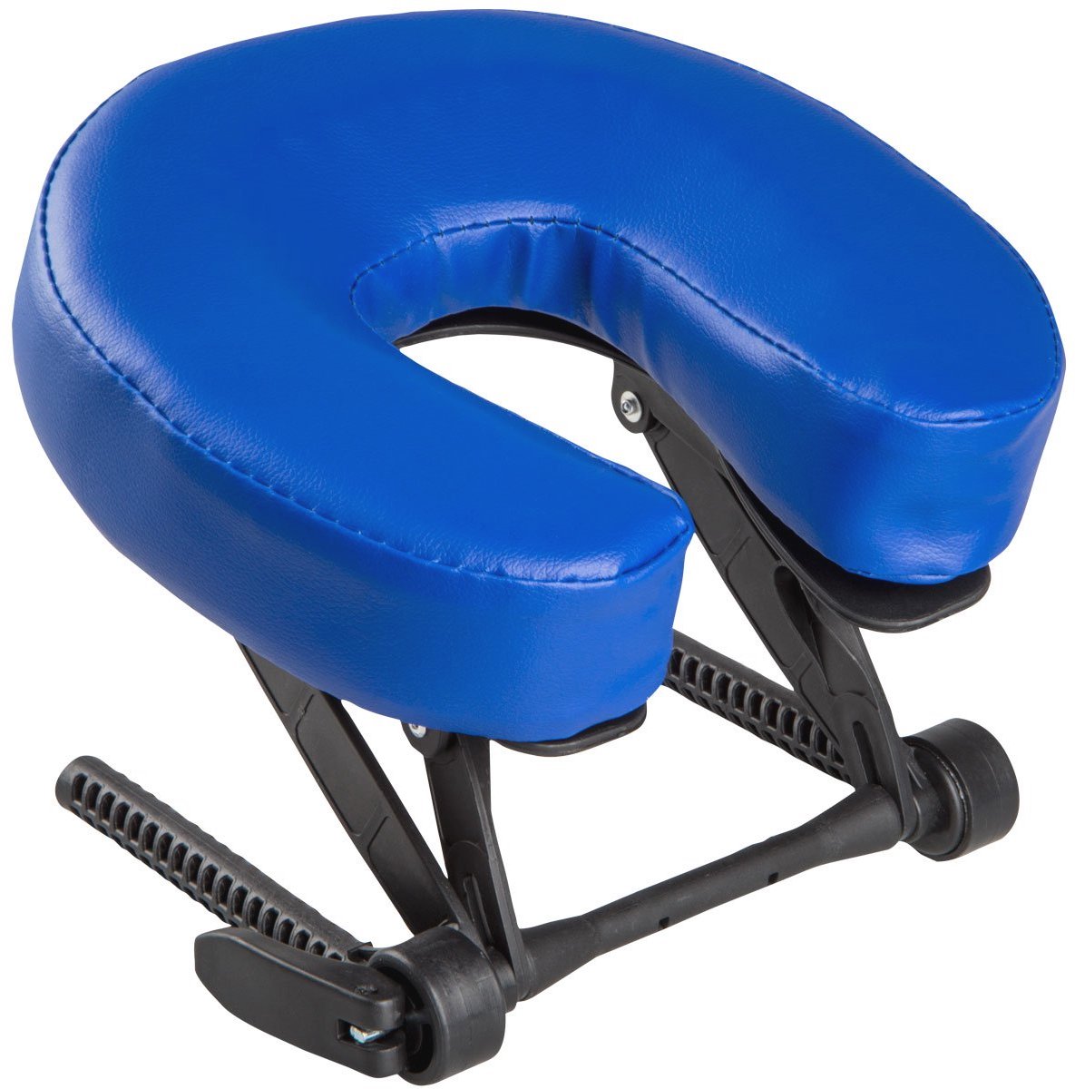 Verstelbare hoofdsteun voor massage en wellness met metalen beugels - Donkerblauw