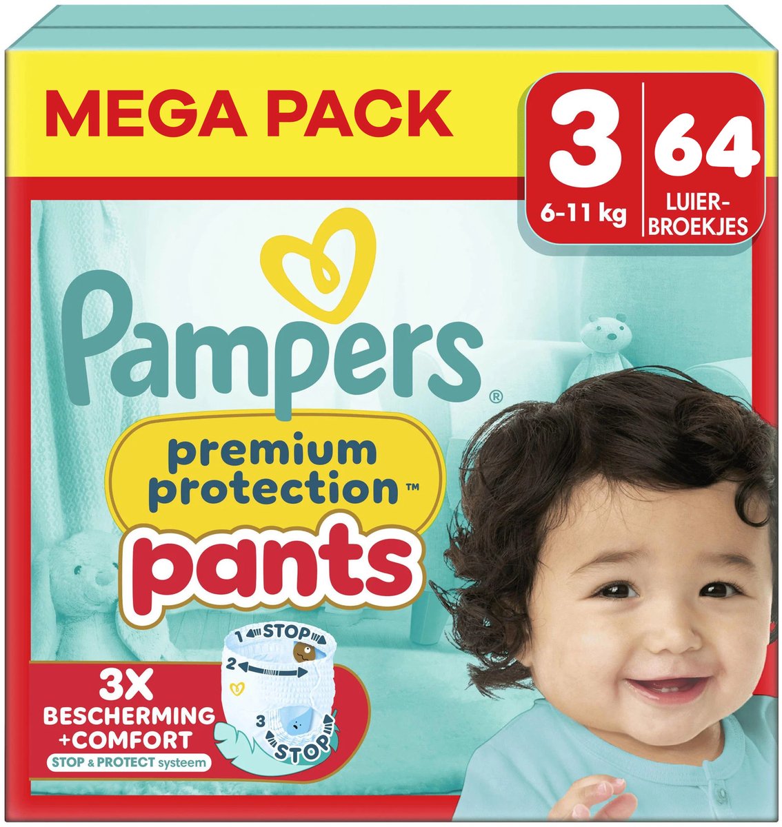 Pampers Premium Protection Pants Maandbox maat 3