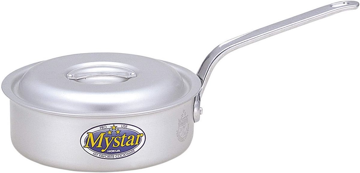 Aluminium Ondiepe Pan 21 cm met Één Handgreep