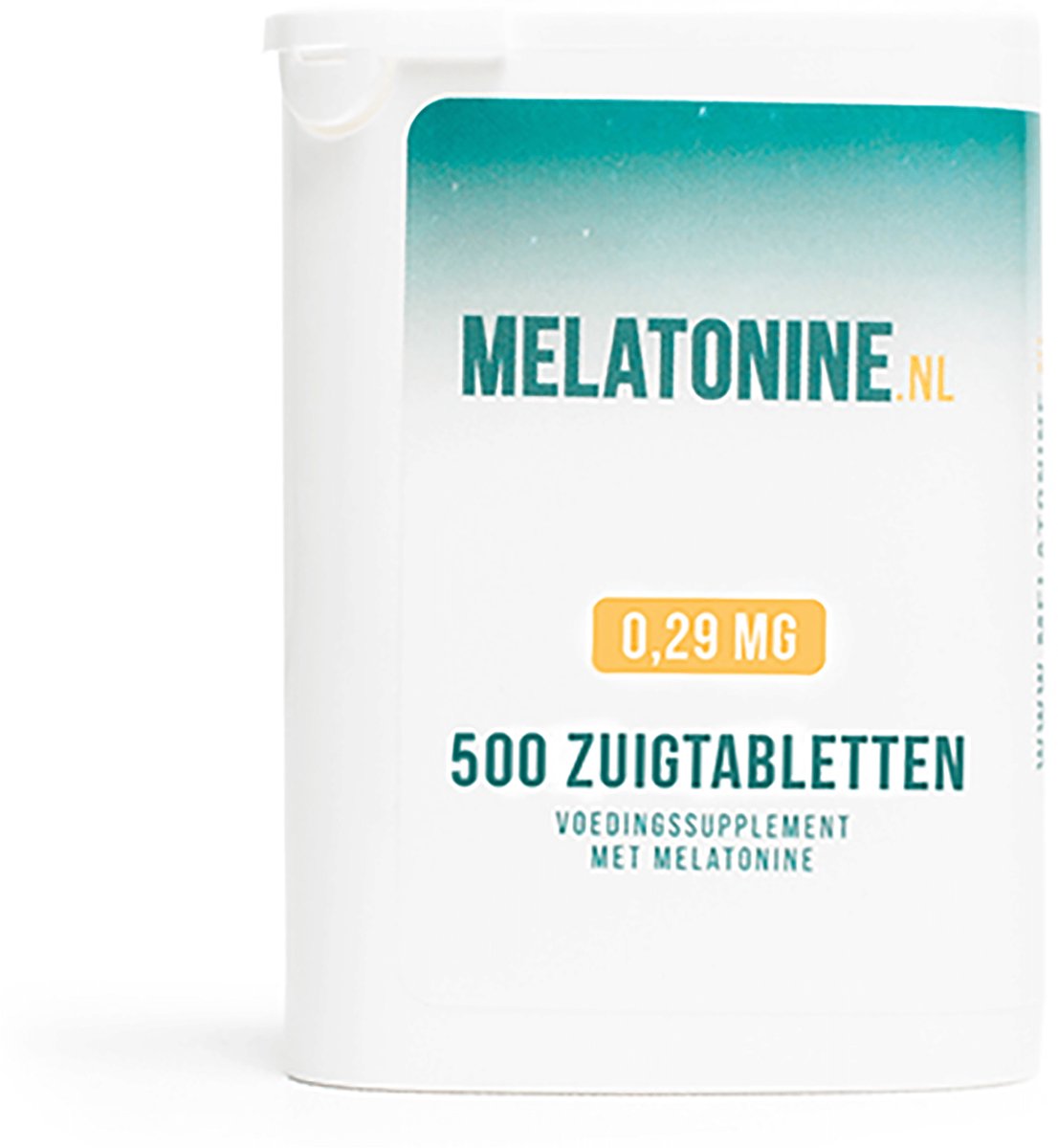 Bol.com Melatonine.nl - Melatonine 0,29 mg - 500 tabletten - Melatonine Regular Supplementen - vegan - voedingssupplement aanbieding