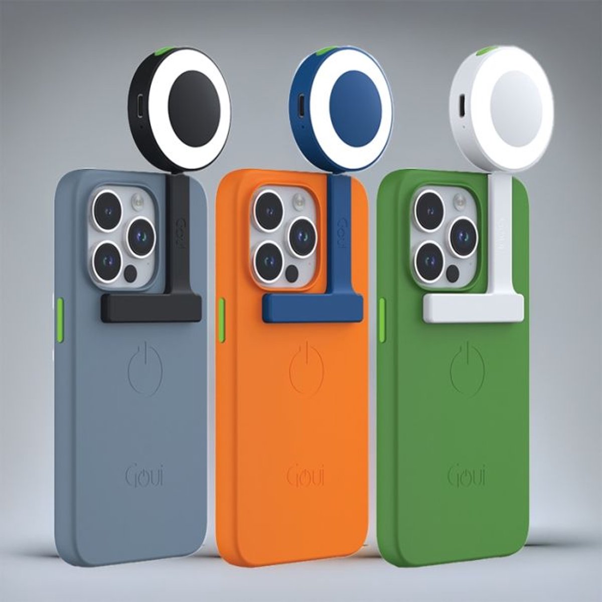 goui telefoon licht zwart