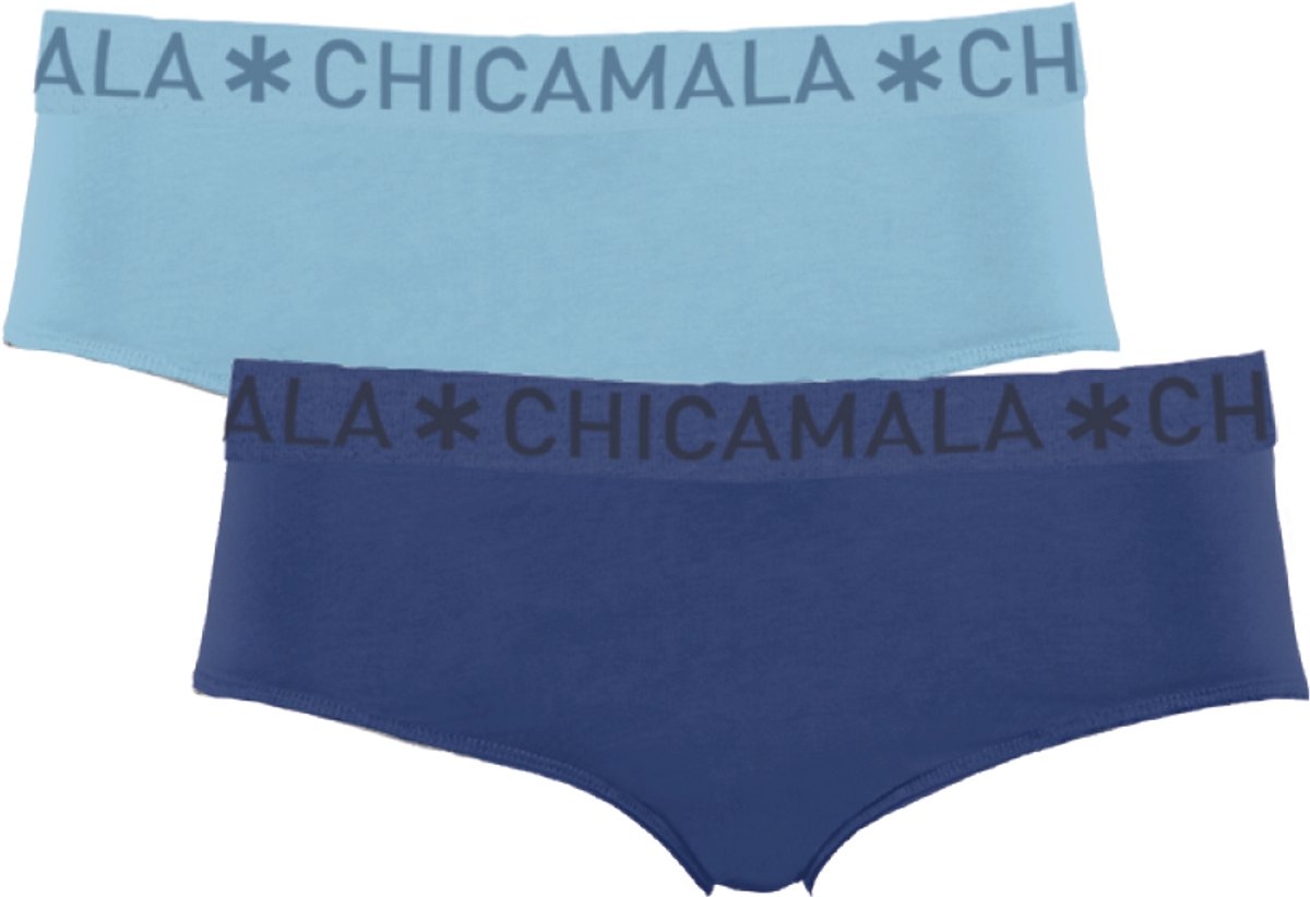 Muchachomalo Chicamala – Dames Briefs – 2 Pack - Normale Lengte – Onderbroeken Dames – Lingerie – Dames Ondergoed – Kleding - 95% Katoen – Dames kleding