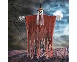 iTYOOS Halloween Opknoping Decoraties, Hangende Skelet Geest Halloween Decoraties, Halloween Decoratie Horror Hangende Ghost, Halloween Opknoping Decoratie voor Spookhuis Rekwisiet Decor