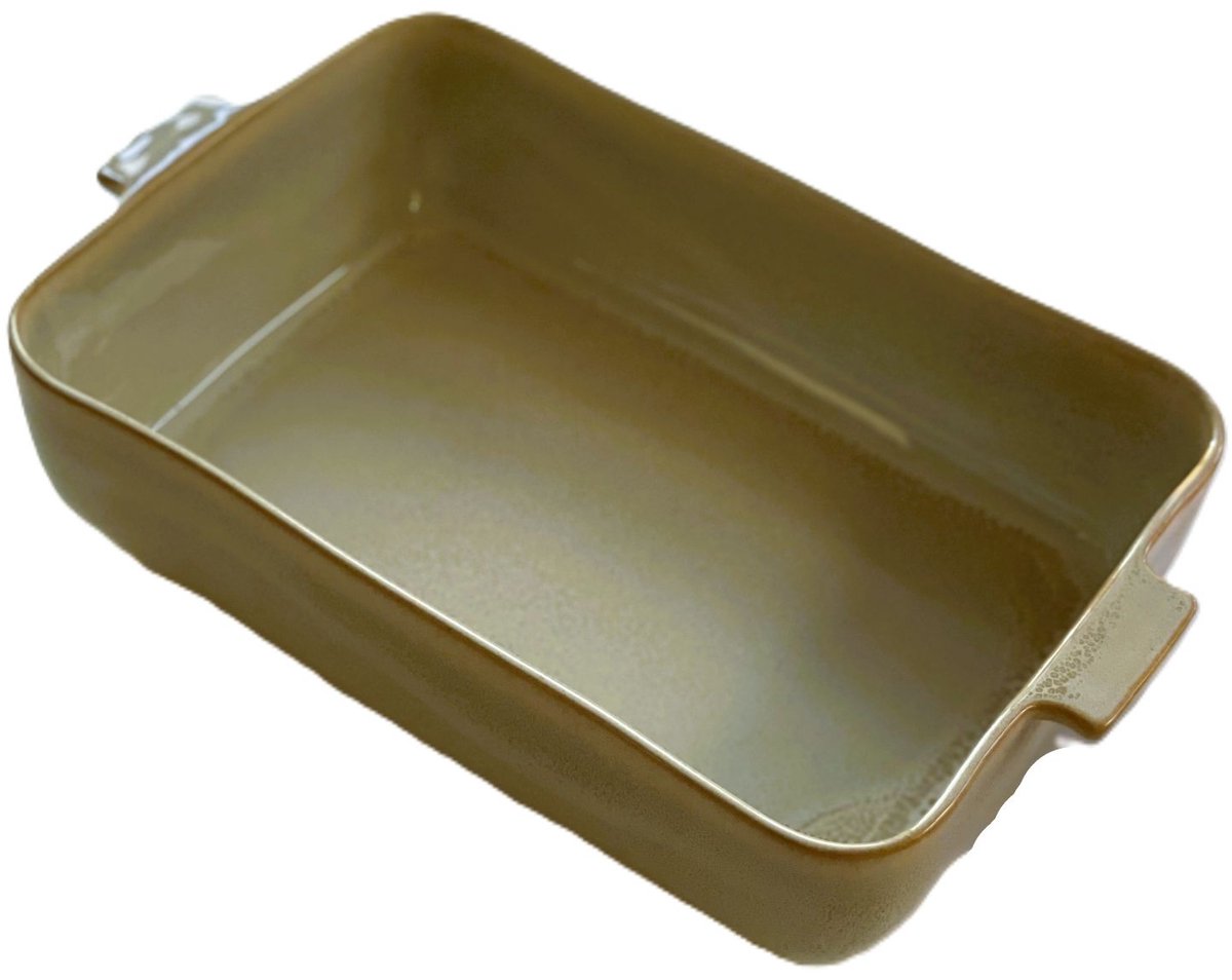 Gresnovo - ovenschaal - rechthoekig - 25x17cm - zandkleurig - Portugal - ovenschalen - rechthoek - inhoud 1,5 liter