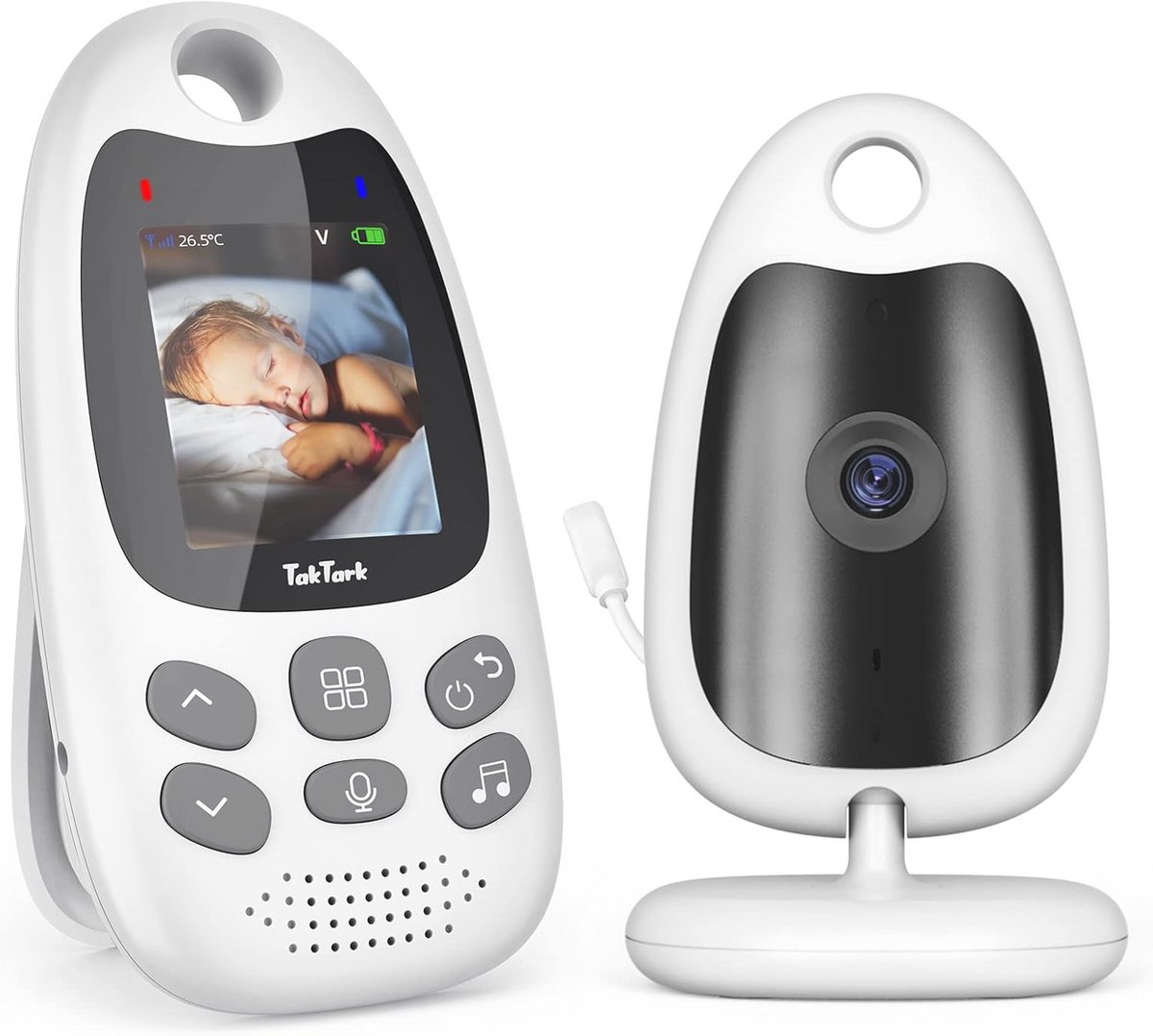 Babyfoon met camera - Video babyfoon met nachtzicht en bidirectionele communicatie