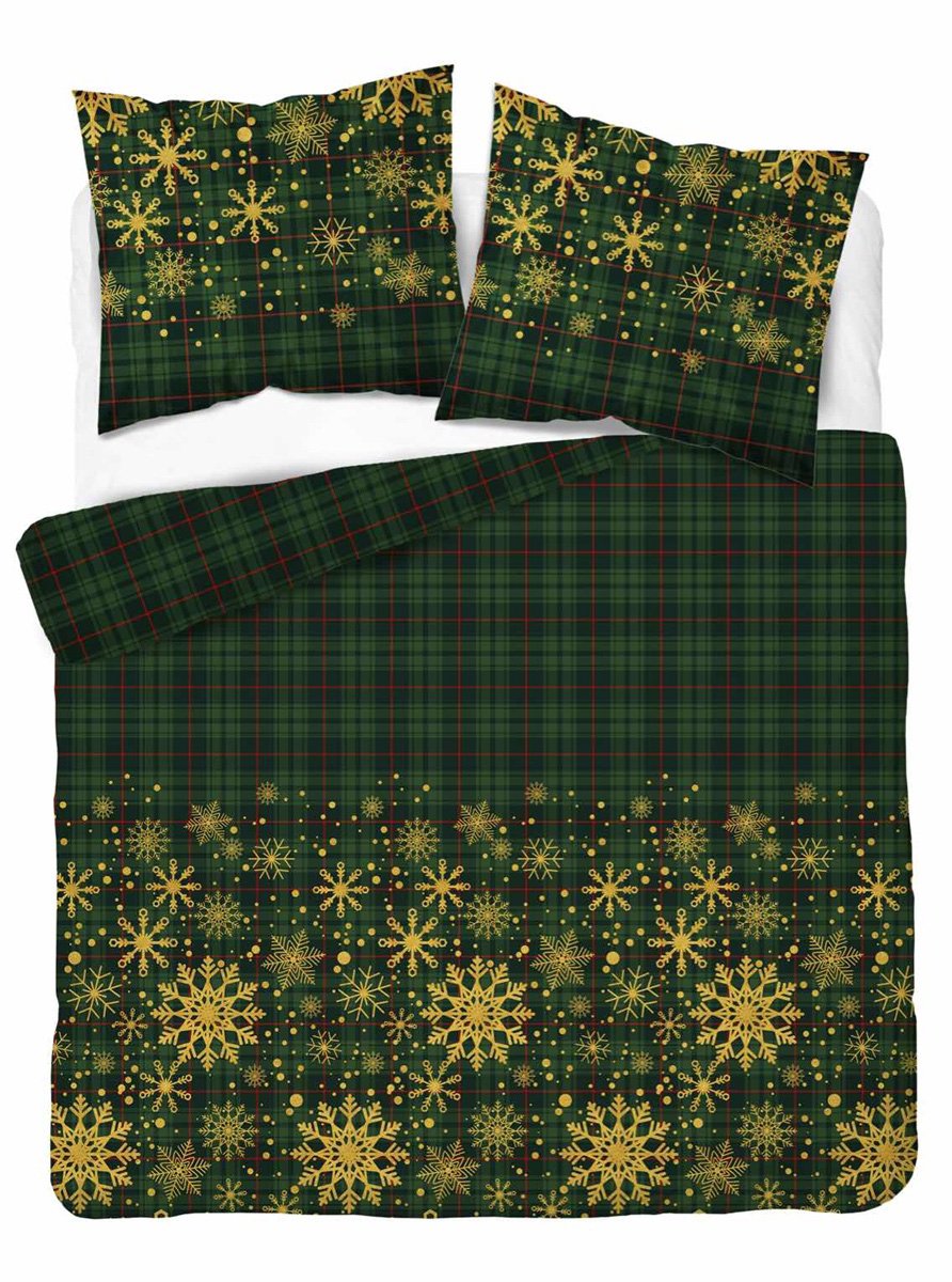 Kerst Dekbedovertrek 220x200cm Katoen 2 Kussenslopen 70x80cm Christmas Xmas Kerstmis