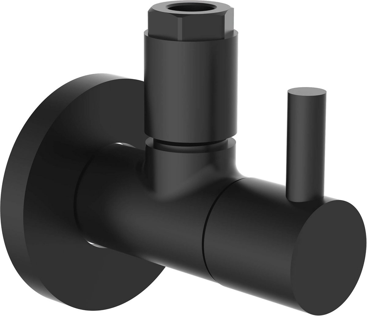 Universeel Hoekventiel met Snelsluiting voor Koud- en Warmwaterleidingen