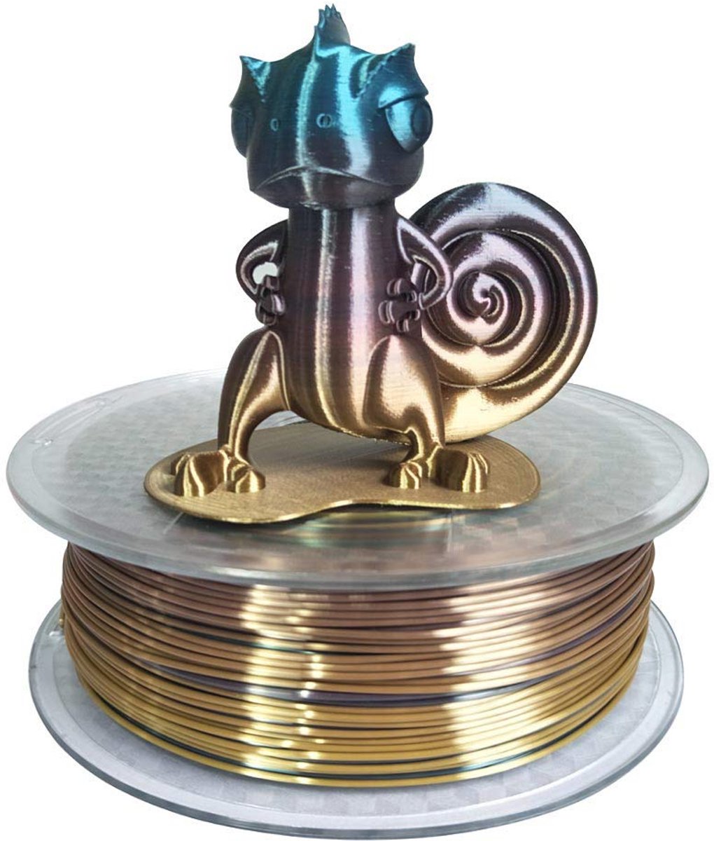 Metallic Zijde PLA Filament voor 3D-printers - 1,75 mm, 1 kg