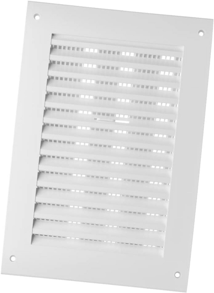 Verstelbaar Ventilatierooster met Insectenbescherming 170x250mm - Duurzaam en Weersbestendig
