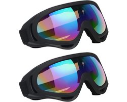 Skibril - Skibrillen ideaal voor skiën en snowboarden, UV-bescherming, Anti-condens Goggles, voor heren, dames en jeugd