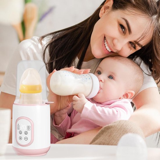 Draadbare fleswarmer - snelle USB fleswarmer - reizen moedermelkwarmer, slimme fleswarmer, compacte babywarmer, draagbaar accessoire voor ouders onderweg — afbeelding 4
