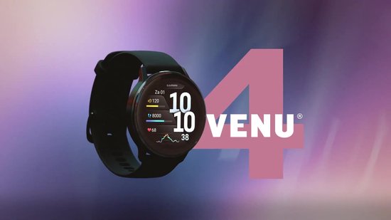 Garmin Venu 4 - Multisport smartwach - 41 mm - AMOLED - Goudkleurig/Creme