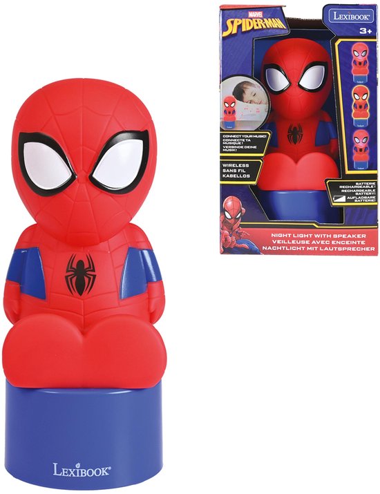 Spiderman nachtlampje bluetooth speaker van Merkloos — afbeelding 3