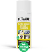 Ultramar - Clear Plastic Cleaner & Protector 500 ml - Reiniger Plexiglas, Voorruit, Vizier, Helm - Waterafstotende Spray - Anti Statische Spray - Waterdicht - Waterproof